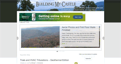 Desktop Screenshot of buildingmycastle.com