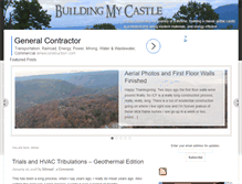 Tablet Screenshot of buildingmycastle.com